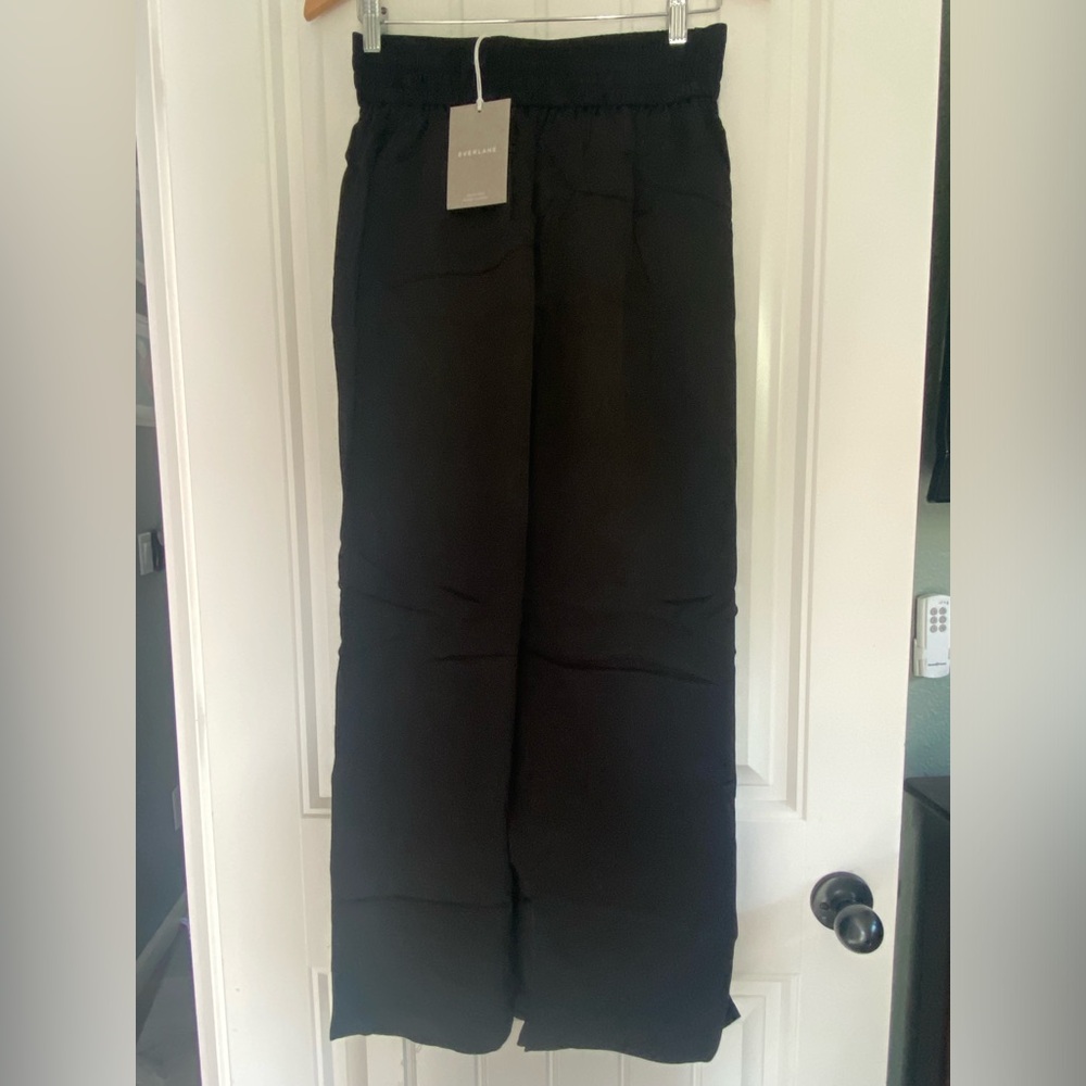 Everlane Satin Pull on Pants